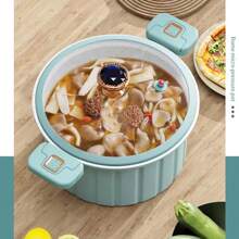 Household Non Stick Micro Pressure Pot, Multifunctional Stew Pot
