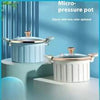 Household Non Stick Micro Pressure Pot, Multifunctional Stew Pot