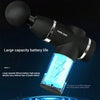 1pc Portable Deep Tissue Massage Gun With 12 Heads,USB Rechargeable, Deep Tissue Percussion Electric Muscle Massager