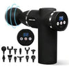 1pc Portable Deep Tissue Massage Gun With 12 Heads,USB Rechargeable, Deep Tissue Percussion Electric Muscle Massager