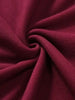 Manfinity Homme Men's Solid Color Turtleneck Long Sleeve Fleece Casual T-Shirt, Autumn/Winter