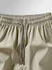 Men's Anti-Lost Zipper Pocket Drawstring Waist Sports Shorts