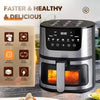 SOKANY Air Fryer, Large Capacity Electric Air Fryer & Oven Combo